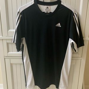 Adidas 3-Stripe Short Sleeve Shirt